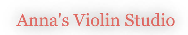 Anna’s Violin Studio