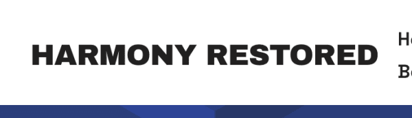 Harmony Restored Health and Wellness