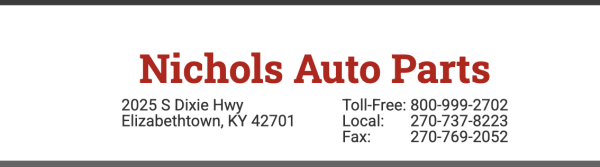  Nichols Auto Parts