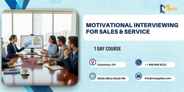 Motivational Interviewing for Sales & Service – 1 Day Course | Columbus, OH