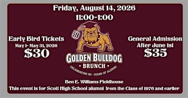 2026 Golden Bulldog Brunch