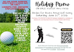 Birdies for Books Annual Golf Outing
