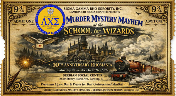 Murder Mystery Mayhem at the School for Wizards - 10th Annual Rhomania