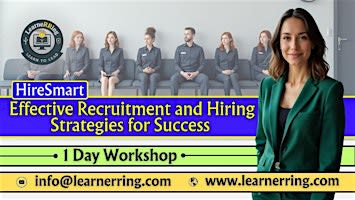Recruitment Skills 1 Day Workshop | Ann Arbor, MI