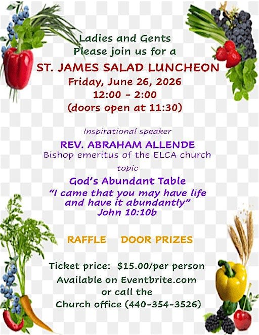 St.James Salad Luncheon
