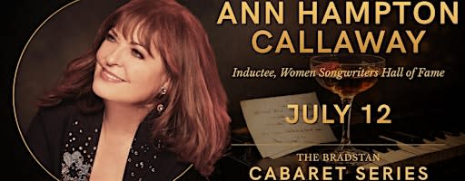 Here’s to Life with Ann Hampton Callaway