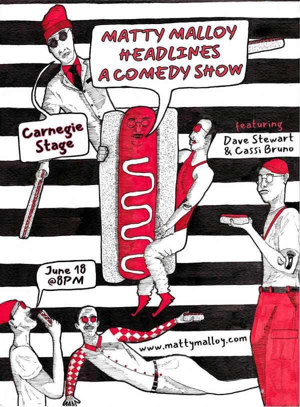 Matty Malloy Headlines A Comedy Show