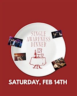 Single Awareness Dinner Monthly: Louisville | Foodies + New Friends