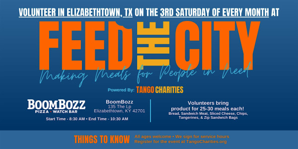 Feed The City Elizabethtown: Making Meals for People In Need
