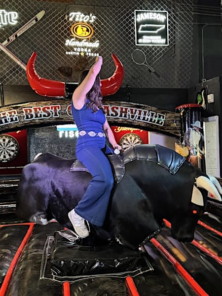 Nashville's Only $5 All Inclusive VIP All Ages Allowed Mechanical Bull Ride