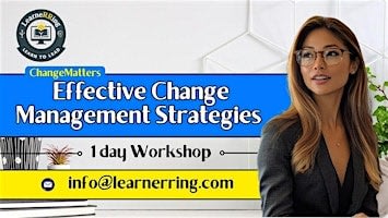 Effective Change Management 1 Day Workshop | Lexington, KY