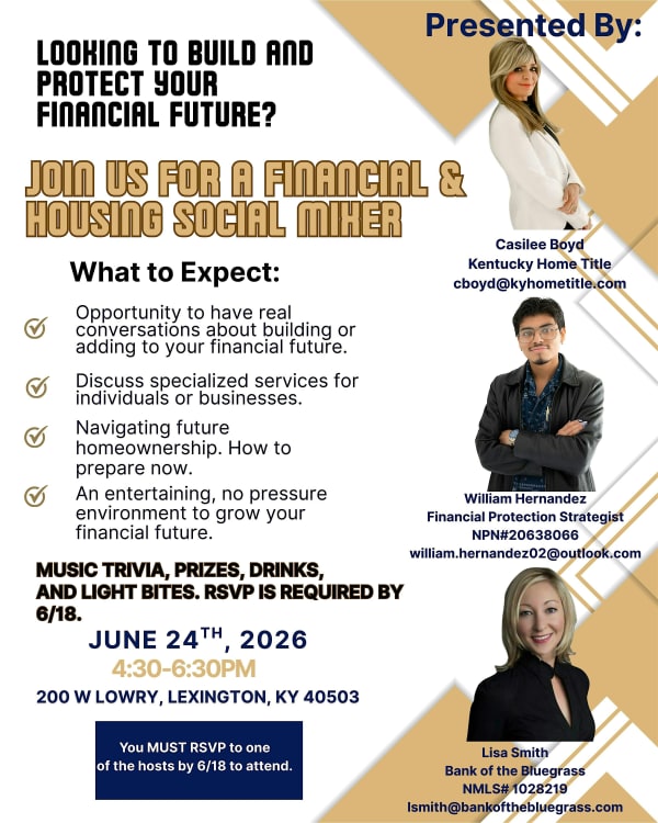 Financial & Housing Social Mixer