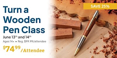 Turn a Wooden Pen