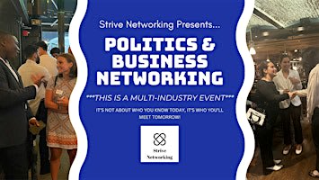 Politics and Business Networking | Elevating Your Potential - Pittsburgh
