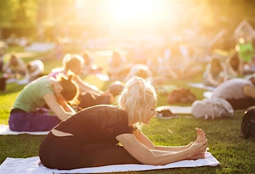Yoga and a Float