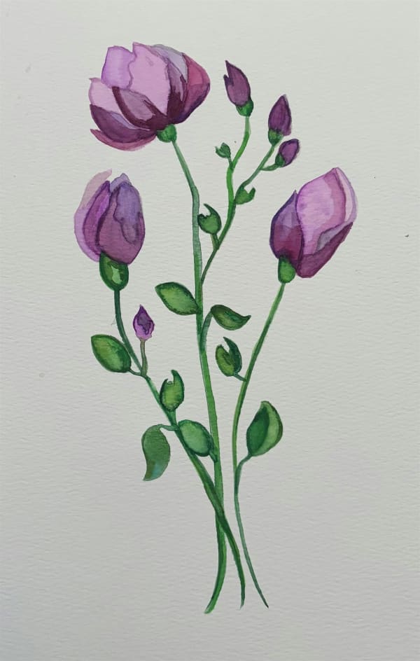Watercolor w/ Lu
