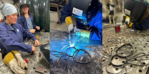7/11 Women's Welding Workshop: Bee Garden Stake