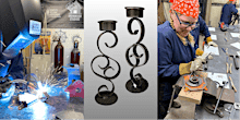 7/16 Date Night Welding Workshop: Candle Holders