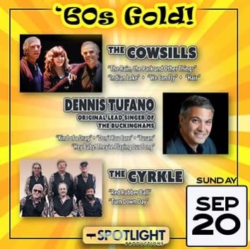 60s Gold! with The Cowsills, Dennis Tufano, and The Cyrkle