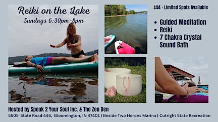 Reiki on the Lake - Guided Meditation, Reiki, & Sound Healing