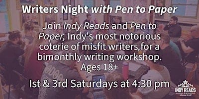 Writers Night with Pen to Paper