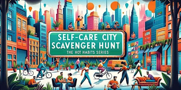 Self-Care City Scavenger Hunt: Based on Hot Habits Series - Greenwood Area