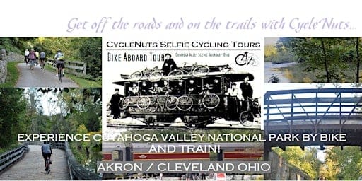 Akron, OH - Cuyahoga Valley Scenic Railroad | Smart-guided Bike-Aboard Tour