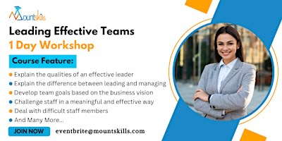 Lead Winning Teams: 1-Day Onsite, Your Date