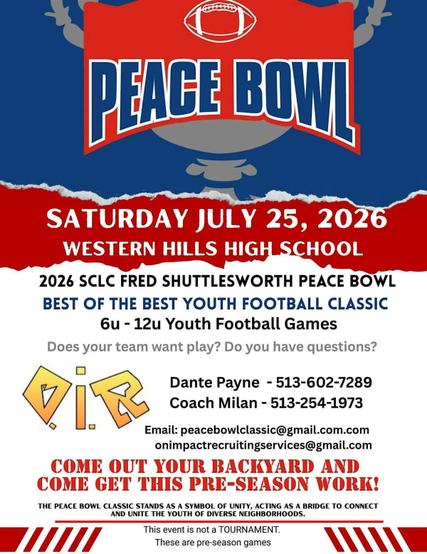 2026 SCLC Fred Shuttleworth Peace Bowl