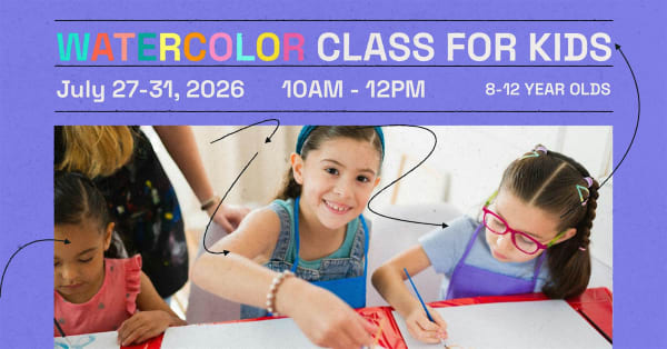 Watercolor Class for Kids