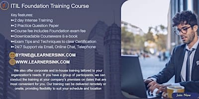 ITIL 5 Training This Month in Fort Wayne, IN – Enroll Now