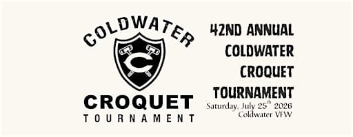 42nd Annual Coldwater Croquet Tournament
