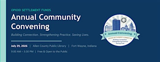 COFW Opioid Settlement | Annual Convening