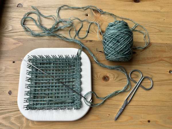 Pin Loom Weaving