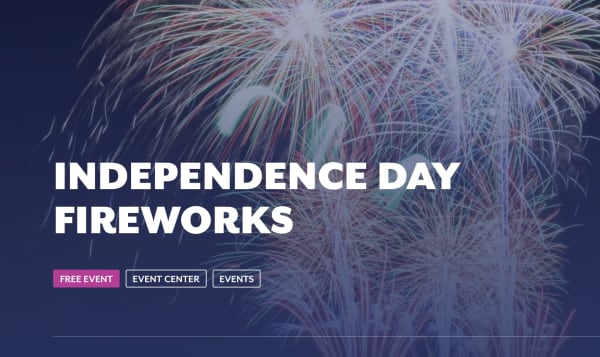 Independence Day Fireworks at Navy Pier