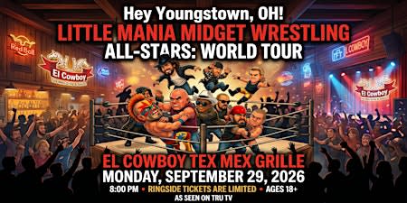 Little Mania Wrestling: Big Action, Tiny Wrestlers! Youngstown, OH!