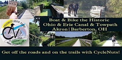 Akron|Barberton, OH - Boat & Bike the Historic Ohio & Erie Canal & Towpath