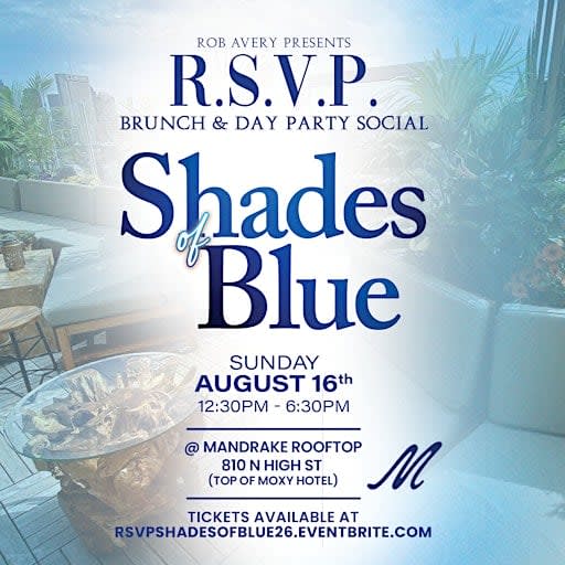 RSVP Shades of Blue Brunch and Day Party Social