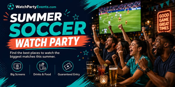 Cleveland Summer Soccer Watch Party