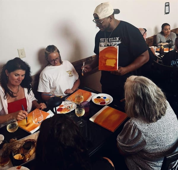 Artistic Peace Paint & Sip Experience!