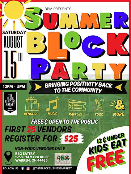 Black Business Market: Summer Block Party