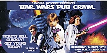 LIV 2026 Bar Wars Pub Crawl