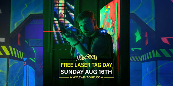 Free Laser Tag | Zap Zone Canton
