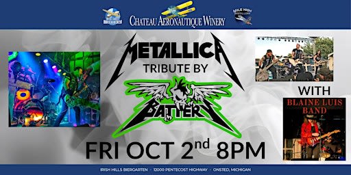 Metallica Tribute by Battery with Blaine Luis