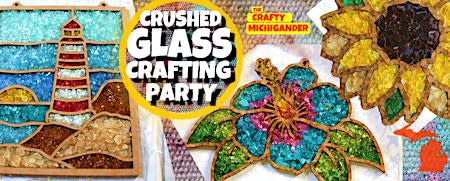 Crushed Glass Resin Pour - Battle Creek