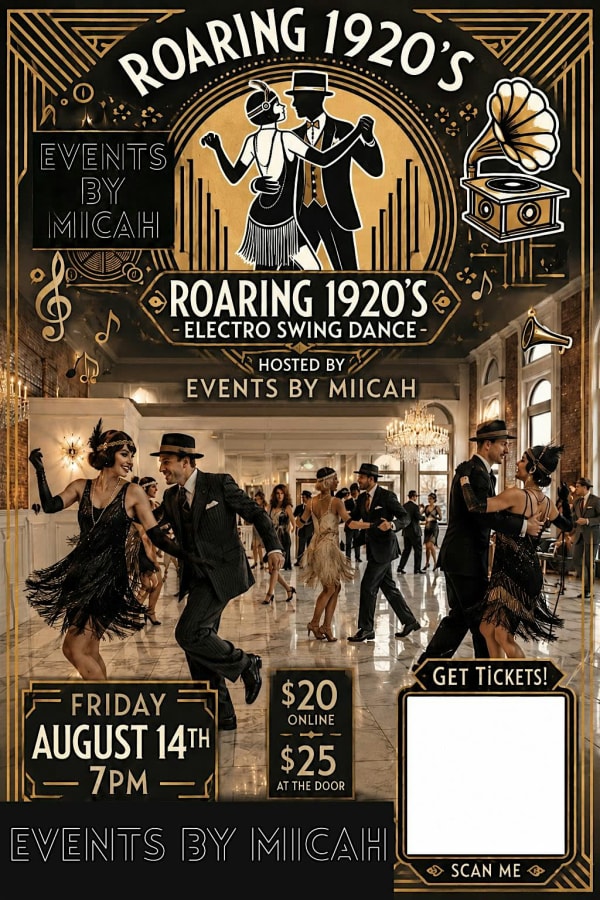 Roaring 1920's Electro Swing Dance at The Treasury