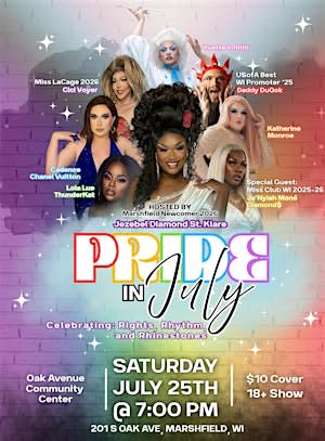 Pride In July: Celebrating Rights, Rythym & Rhinestones