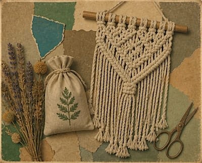 Vintage Crafting Summer Day Camp