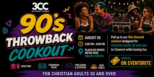 90s Throwback Cookout - Hosted by 30s Connect Columbus