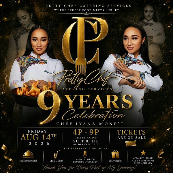 IYANA MONET 9TH ANNUAL CHEF ANNIVERSARY